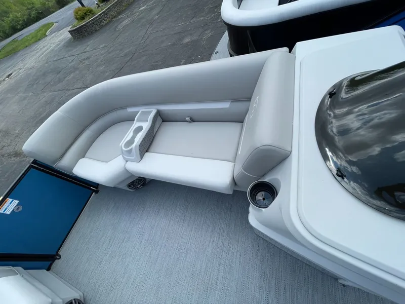 Slide: The Image of Interior of 2026 Godfrey EX 1880CX CRUISE with gray seating. - 24