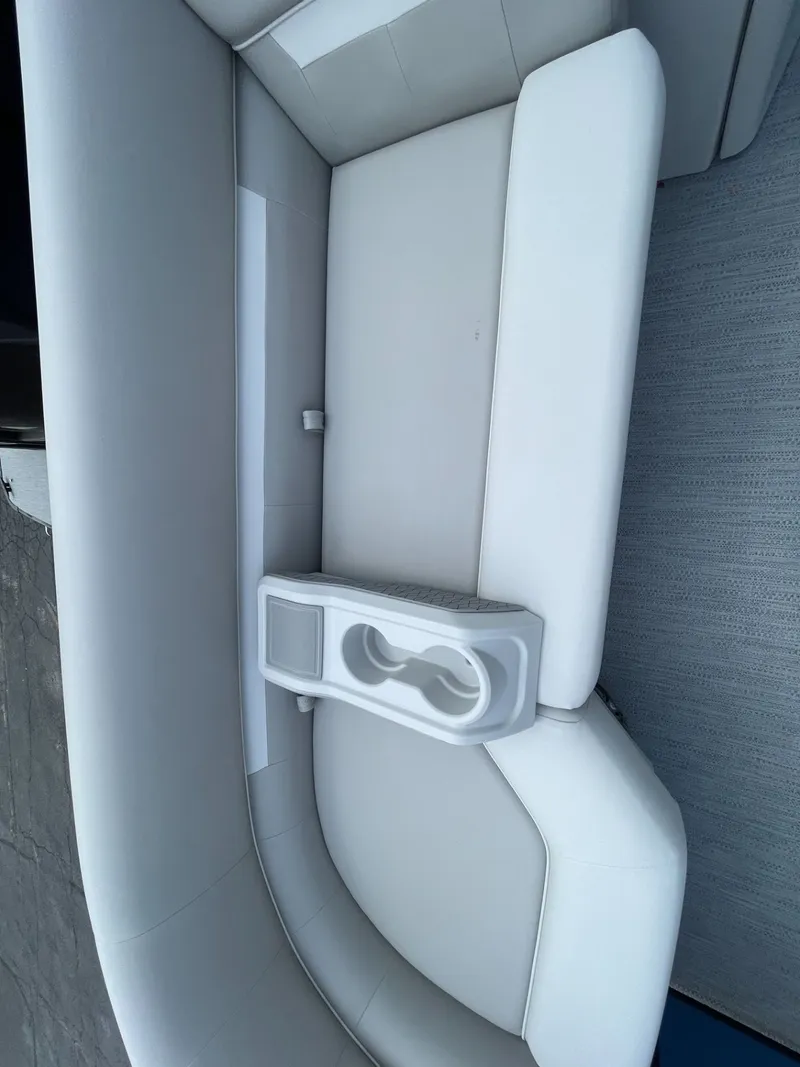 Slide: The Image of Interior of Godfrey EX 1880CX CRUISE 2026 with white seating. - 28
