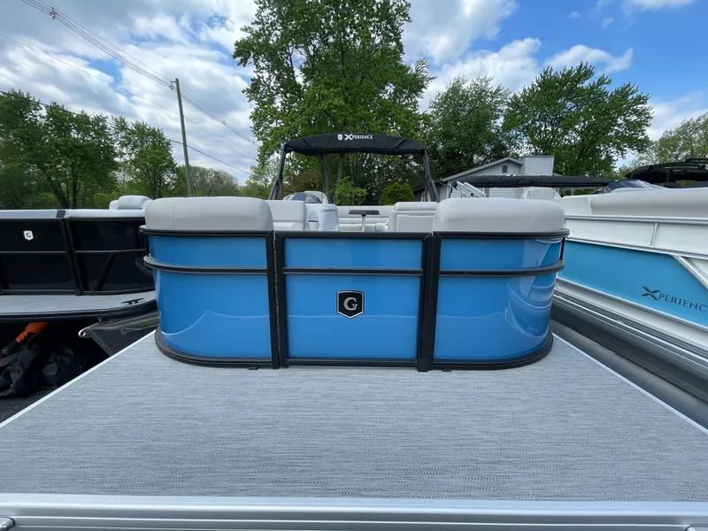 Slide: The Image of 2026 Godfrey EX 1880CX CRUISE pontoon boat on water. - 4