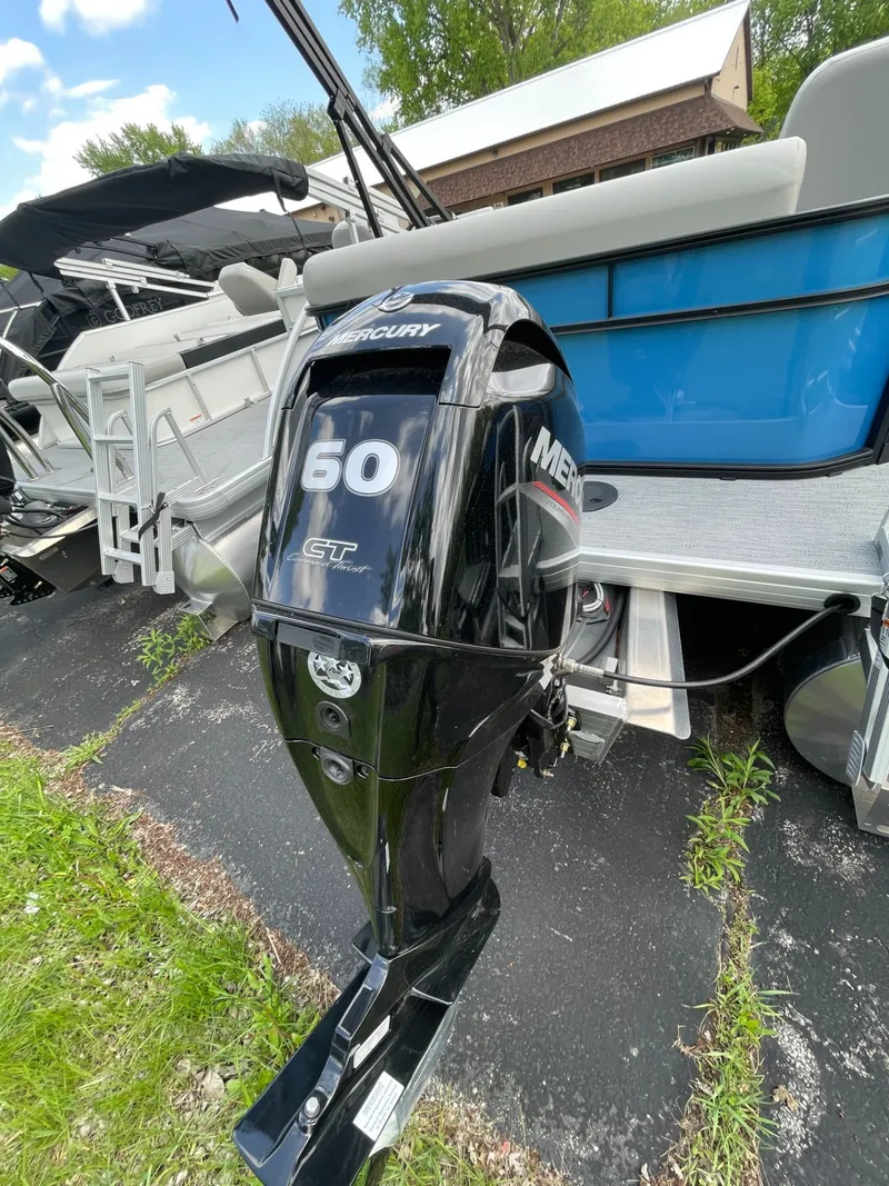 Slide: The Image of 2026 Godfrey EX 1880CX Cruise with Mercury 50 HP outboard motor. - 8