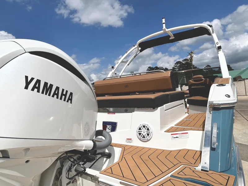 Slide: The Image of 2022 Cobalt R4 Outboard with Yamaha engine, luxury design. - 10