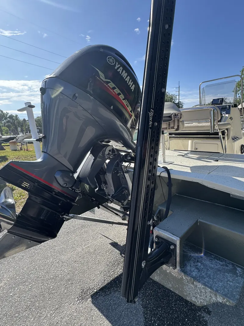 Slide: The Image of 2016 Xpress XP20CC boat with Yamaha outboard motor. - 3