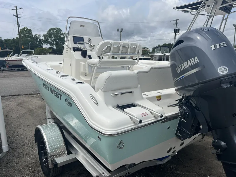 Slide: The Image of Key West 189 FS boat 2026 with Yamaha 115 engine. - 6