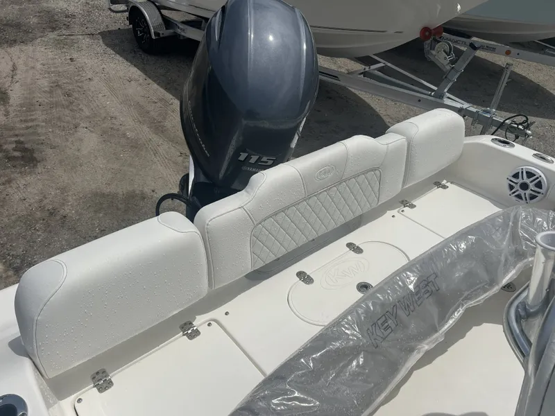 Slide: The Image of 2026 Key West 189 FS boat with Yamaha 115 engine. - 8