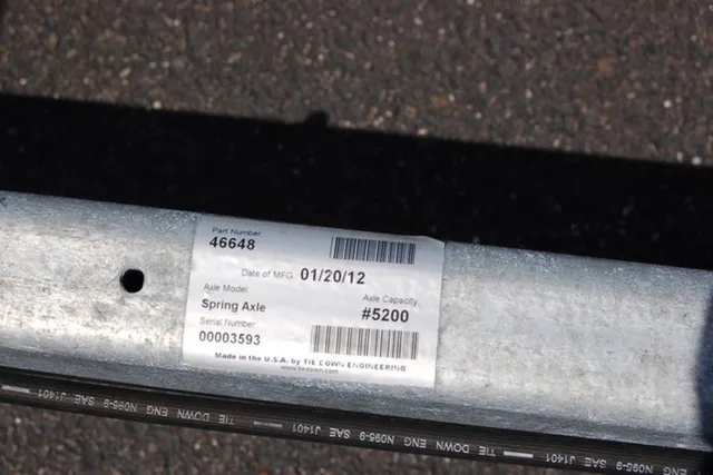 Slide: The Image of Venture Trailers Aluminum Tandem Axle Bunks VATB-8725 2024 - 14