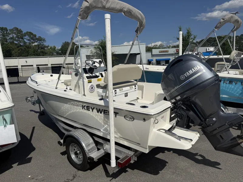 Slide: The Image of Key West 1720 Center Console boat 2026 with Yamaha engine. - 4