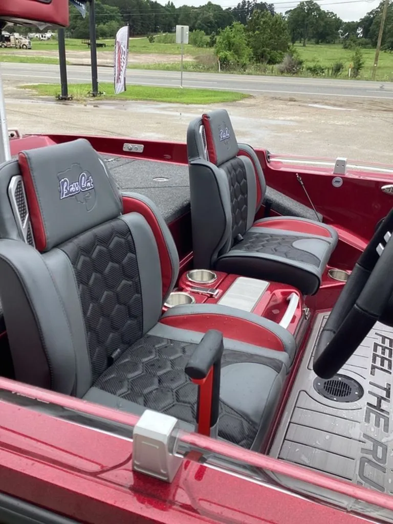 Slide: The Image of Interior of 2026 Bass Cat Eyra SP with luxurious seating. - 17