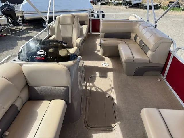 Slide: The Image of Sun Tracker Party Barge 22 RF XP3 2021 - 20