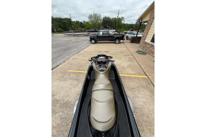 Slide: The Image of 2017 Sea-Doo GTX Limited 300 parked in a lot, view from seat. - 10