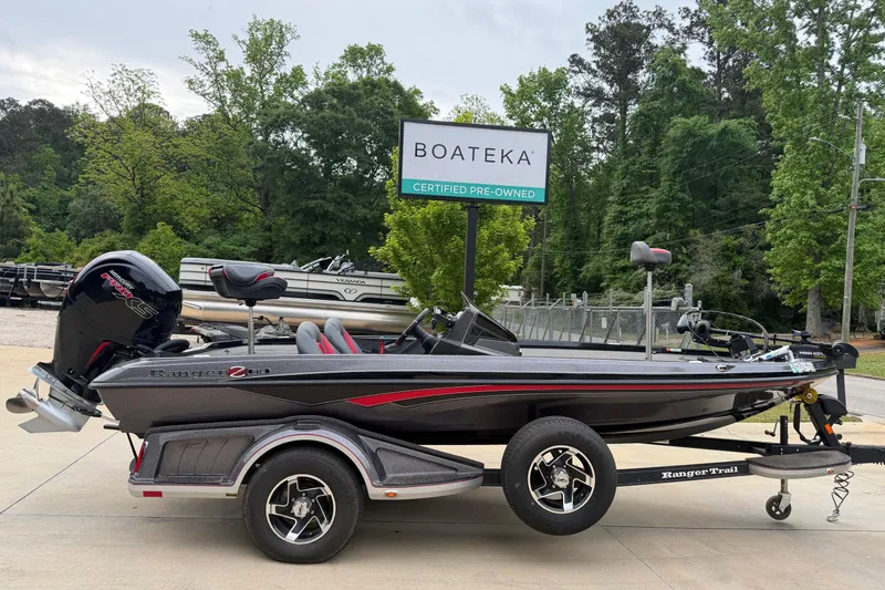 The Image of 2023 Ranger Z518 boat on trailer at Boateka, certified pre-owned. - 0