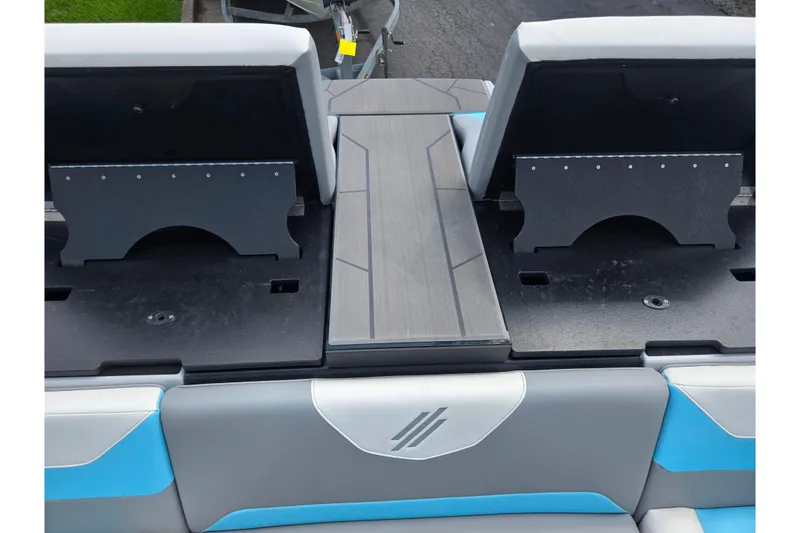 Slide: The Image of 2023 ATX Surf Boats 20 Type-S interior with sleek seating and modern design. - 25