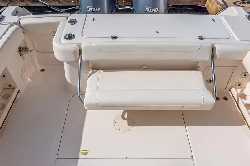 Slide: The Image of Manufacturer Provided Image: 2021 Grady-White Canyon 306 boat interior with toilet and sink. - 15