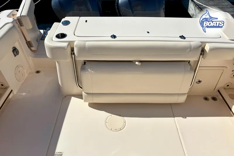 Slide: The Image of Manufacturer Provided Image: 2021 Grady-White Canyon 306 boat with fold-down bench seat. - 16
