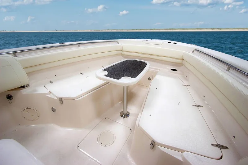 Slide: The Image of Manufacturer Provided Image: 2021 Grady-White Canyon 306 boat anchor locker and windlass system. - 5