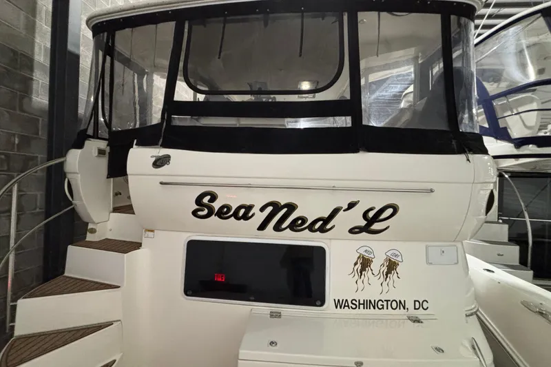 Slide: The Image of 2004 Cruisers Yachts 405 Express Motoryacht named "Sea Ned'L" in Washington, DC. - 15
