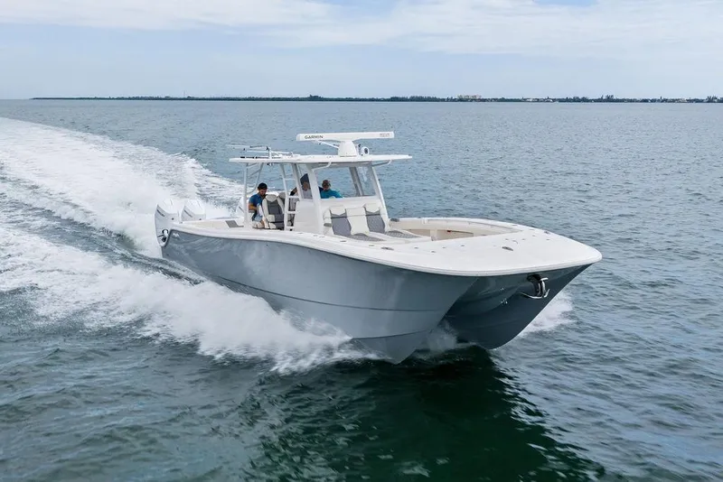 Slide: The Image of Invincible 46 Catamaran 2021 - 4