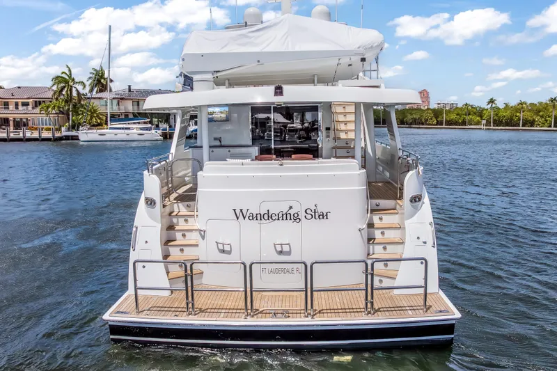 Slide: The Image of Luxury Cheoy Lee 78 yacht from 2009 docked in Fort Lauderdale marina. - 13