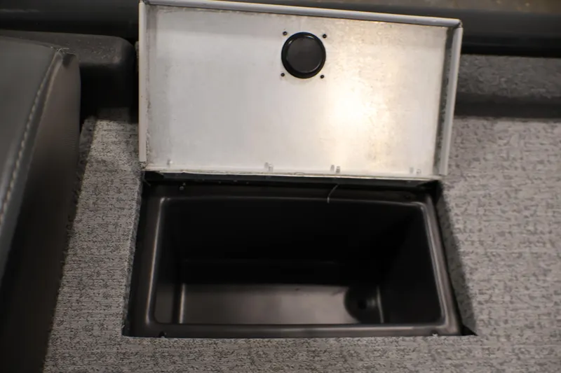 Slide: The Image of Open storage compartment in 2022 Tracker Pro Team 175 TXW boat interior. - 38