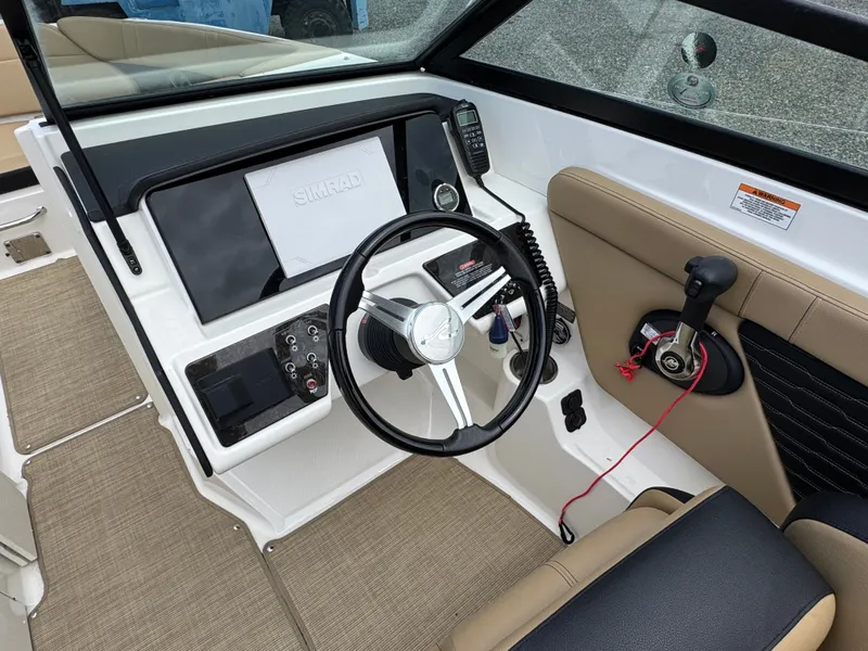 Slide: The Image of Speaker and grab handle on Sea Ray 230SPX boat, 2021 model. - 26