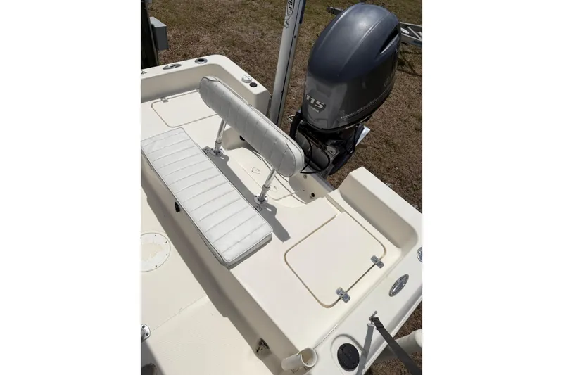 Slide: The Image of 2016 Bulls Bay 2000 boat with Yamaha 115 outboard motor and white seating. - 7
