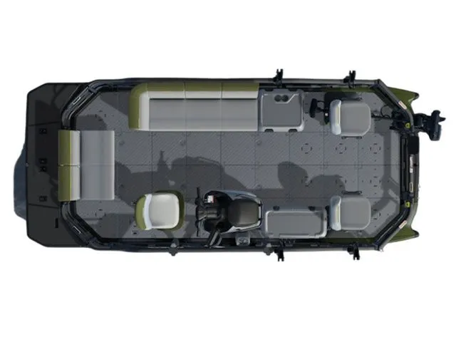 The Image of Sea-Doo Switch Fish™ 18 - 230 Hp Galvanized 2026 - 1