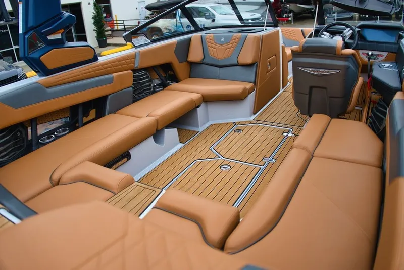 Slide: The Image of Interior of 2022 Nautique Super Air Nautique G23 boat. - 13