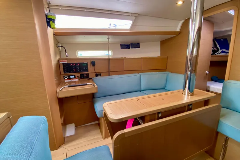 Slide: The Image of Portside view of Saloon. - 14