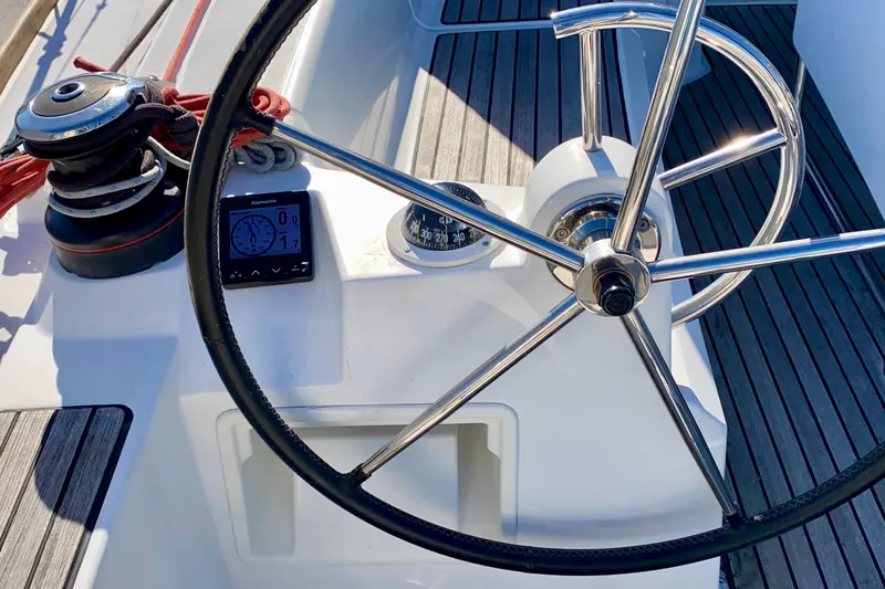Slide: The Image of Port Helm with Multi-function Nav Display. - 26