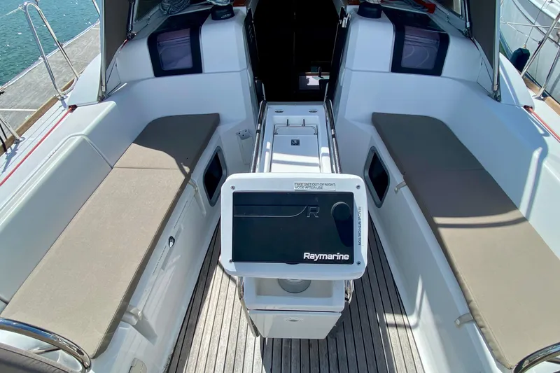 Slide: The Image of Cockpit Cushions Installed - 44
