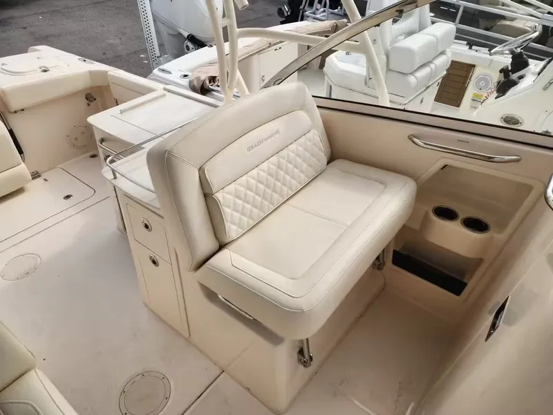 Slide: The Image of Interior of Grady-White Freedom 285 boat, model year 2026. - 15