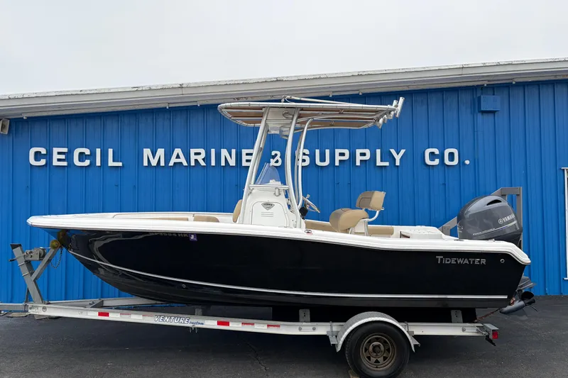 The Image of 2017 Tidewater 198 CC Adventure boat on trailer at Cecil Marine & Supply Co. - 0