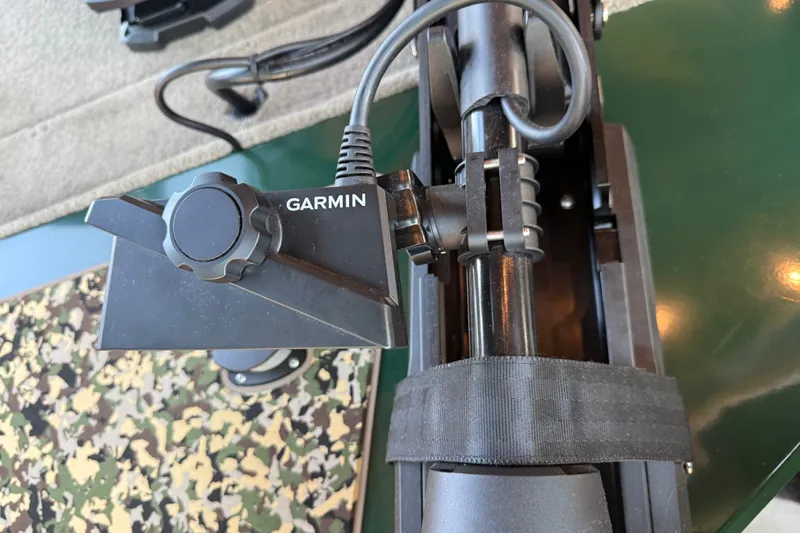 Slide: The Image of Garmin device mounted on 2026 Tracker Bass Tracker Classic Limited boat. - 16