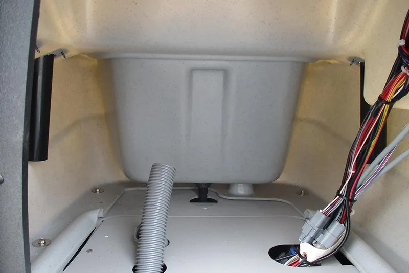 Slide: The Image of Interior wiring and components of 2026 Tracker Bass Tracker Classic CC boat. - 26