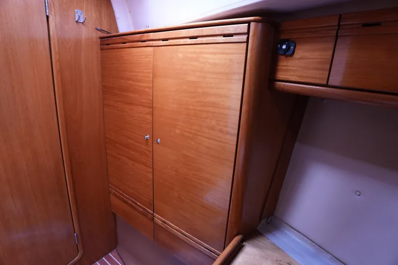 Slide: The Image of Wooden interior cabinetry of a 2007 Bavaria 37 C yacht. - 17