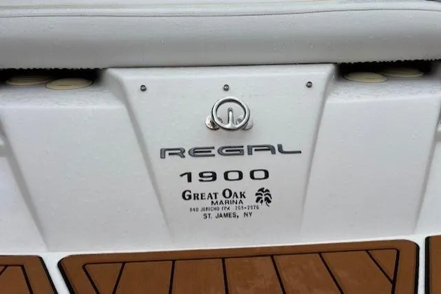 Slide: The Image of 2008 Regal 1900 Bowrider boat at Great Oak Marina, St. James, NY. - 7