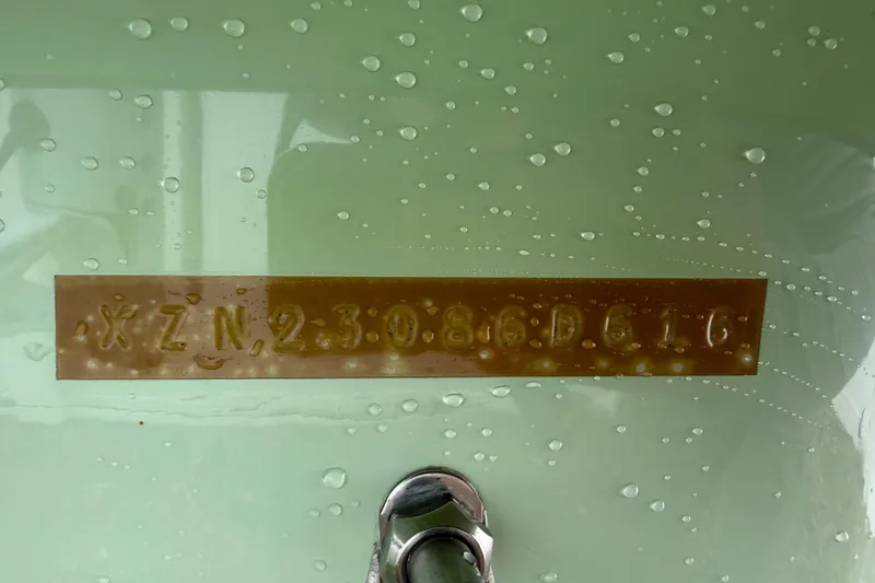Slide: The Image of Hull identification number on a 2016 Panga 22 BOCA GRANDE boat. - 48