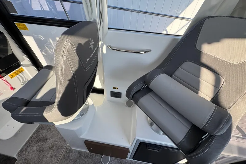 Slide: The Image of Interior seating of 2026 Jeanneau NC Sport 795 Series 2 boat. - 17