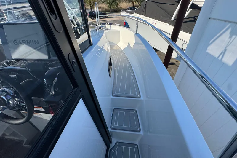 Slide: The Image of 2026 Jeanneau NC Sport 795 Series 2 boat deck with sleek design and modern features. - 29