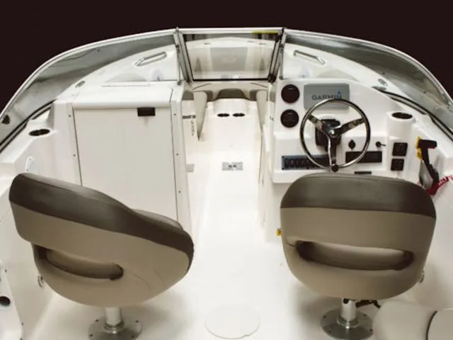 The Image of Interior of Key West 203 DFS boat, model year 2026. - 1
