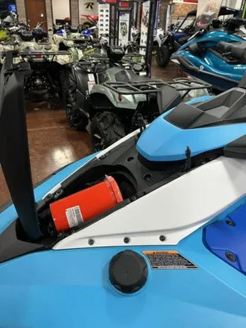 Slide: The Image of 2026 Yamaha WaveRunner JetBlaster in a showroom. - 12