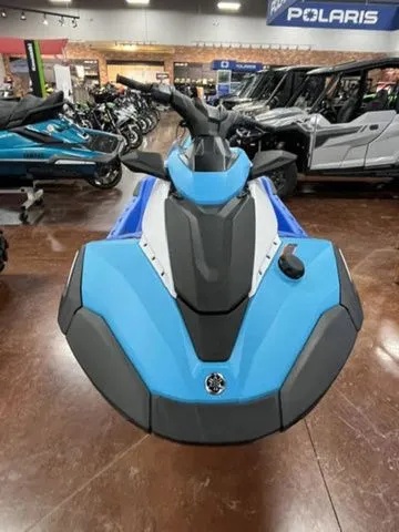 Slide: The Image of 2026 Yamaha WaveRunner JetBlaster in showroom. - 3