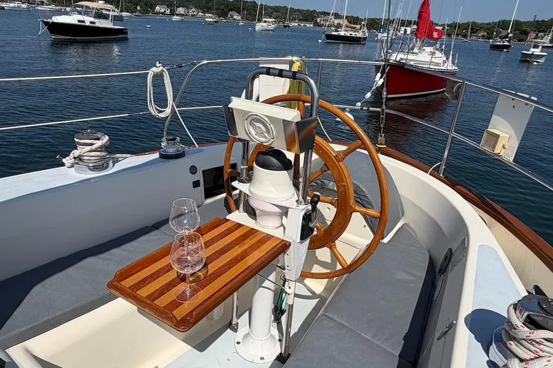 Slide: The Image of Teak cockpit table - 41