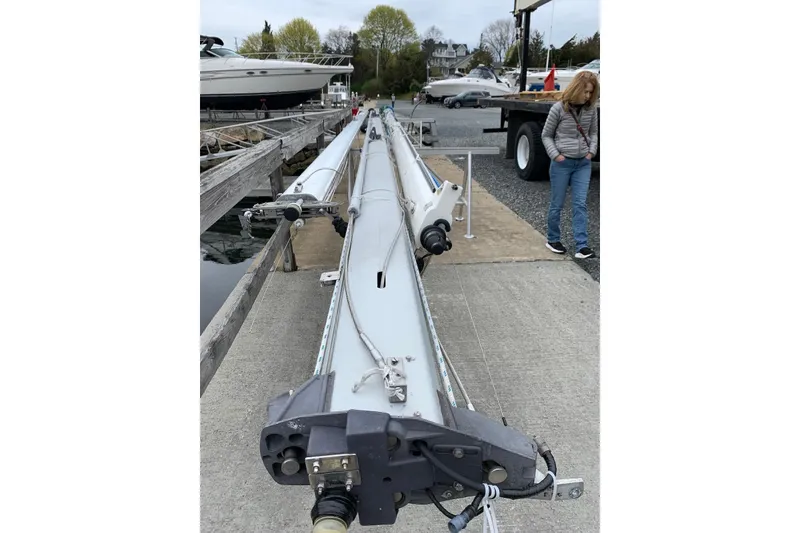 Slide: The Image of Mast in winter storage - 66