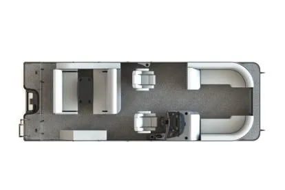 Slide: The Image of Manufacturer Provided Image: 2021 Sylvan L5 DLZ pontoon boat interior layout. - 16
