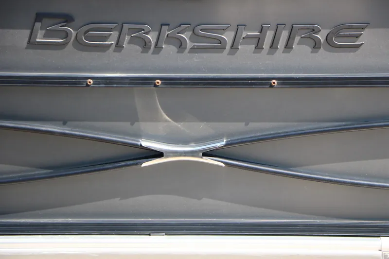 Slide: The Image of 2019 Berkshire 22CL CTS boat logo on metallic surface. - 10