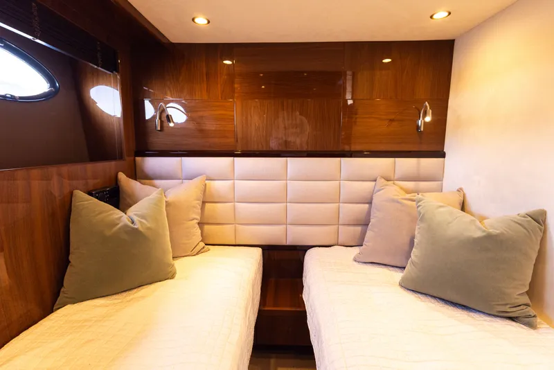 Slide: The Image of Luxurious cabin of Princess 64 Flybridge Yacht, 2014 model. - 41