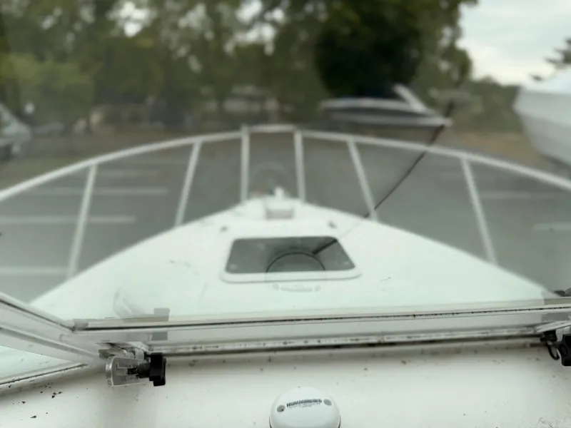 Slide: The Image of View from cockpit of a 2000 Baha Cruisers 272 Fisherman. - 9