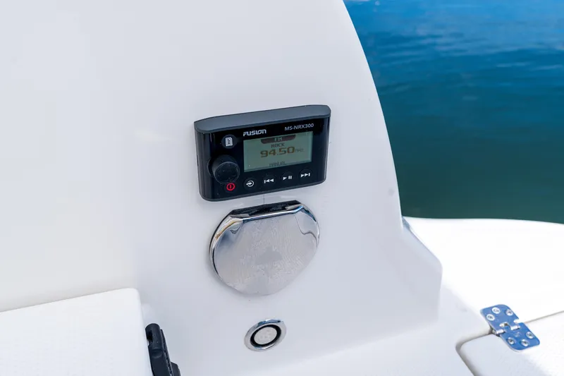 Slide: The Image of Fusion MS-NRX300 stereo on 2027 Sailfish 232 CC boat console. - 20