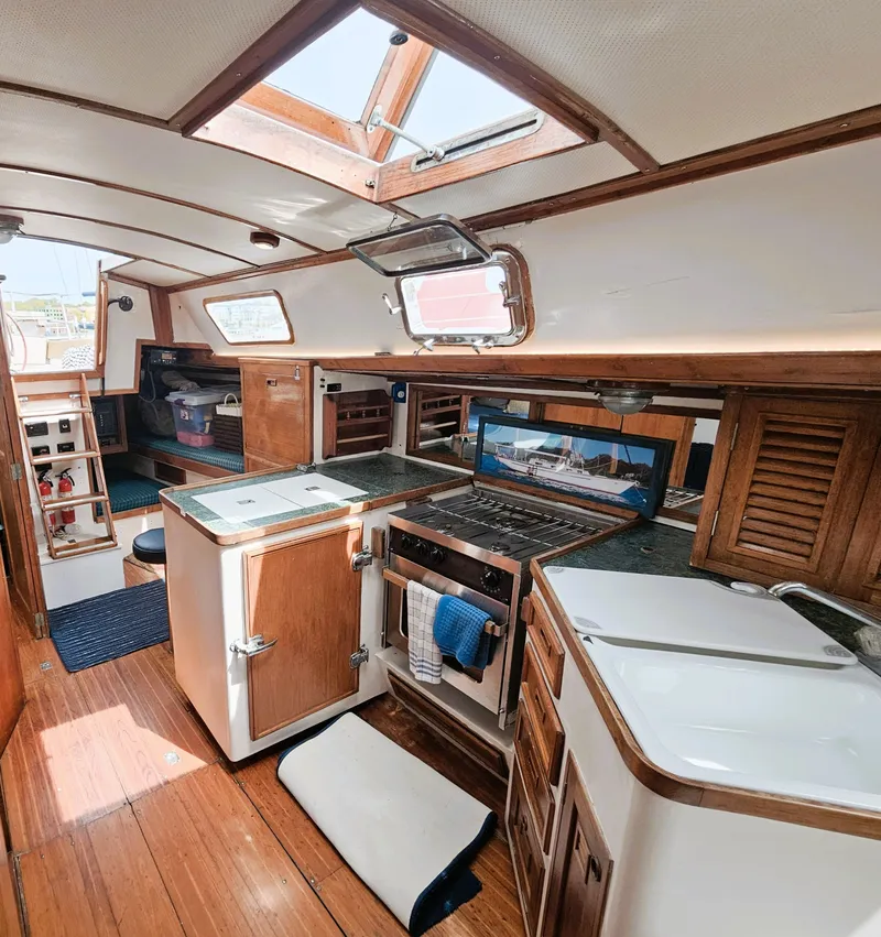 Slide: The Image of Cheoy Lee 41 Offshore Ketch 1977 - 38