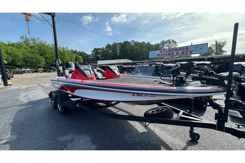 Slide: The Image of 2023 Nitro Z20 Pro boat on trailer at Sylacauga Marine & ATV dealership. - 4